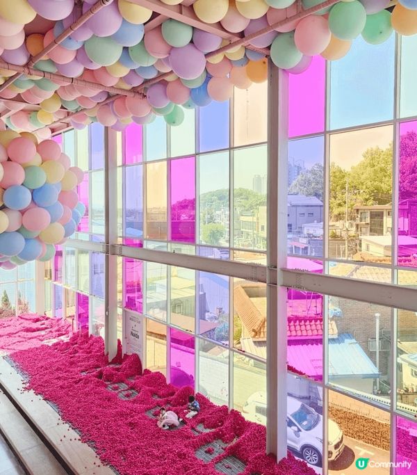 粉色熱氣球咖啡店🎈！打卡影相📸，靚爆朋友圈！