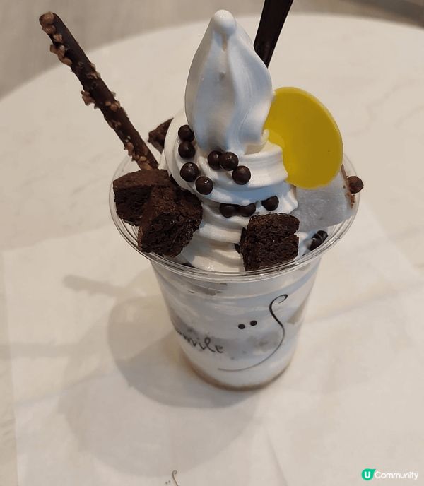 經常去smile yogurt食chocolate love...