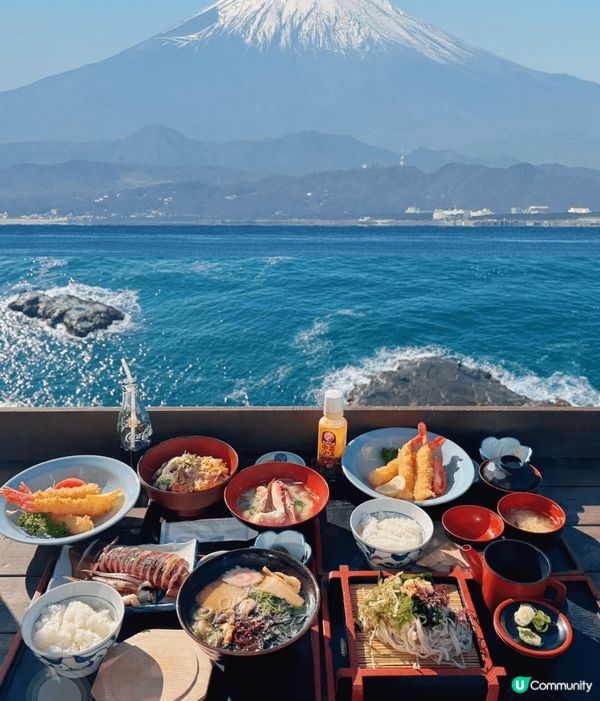 鐮倉 | 能眺望富士山的懸崖餐廳
