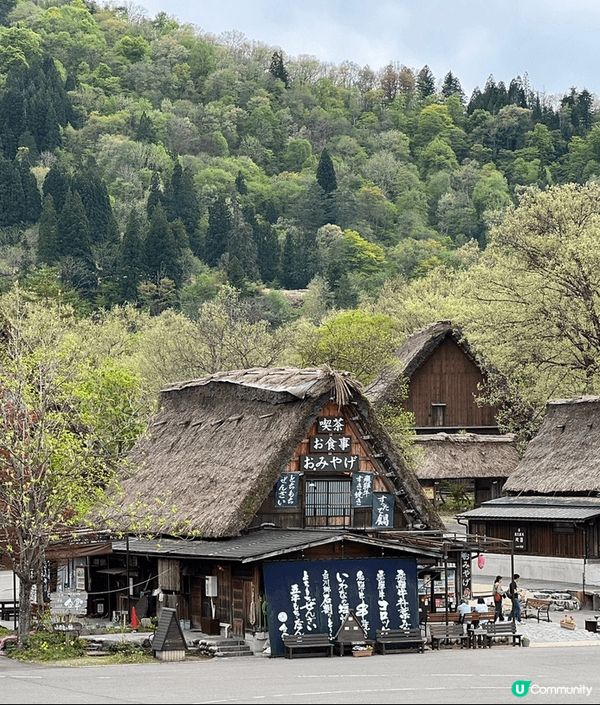 1）通常去名古屋都會去埋八川鄉，雖然是4 月去，沒有冬天那麽...