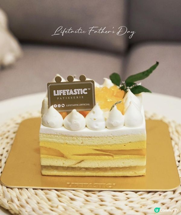 ＩBeの 𝙻𝙸𝙵𝙴𝚃𝙰𝚂𝚃𝙸𝙲父親節芒果蛋糕早鳥優惠🥭🎂分享Ｉ