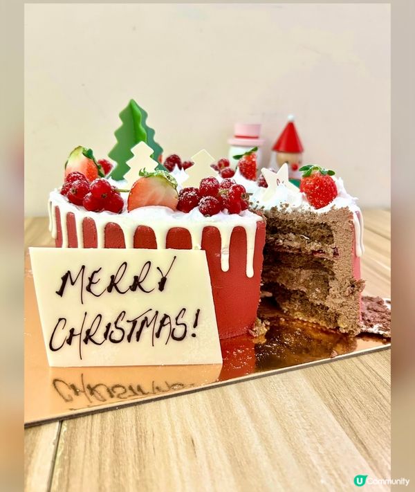 🎅🏻聖誕梗係要有儀式感🎄Agnes b聖誕蛋糕🎂