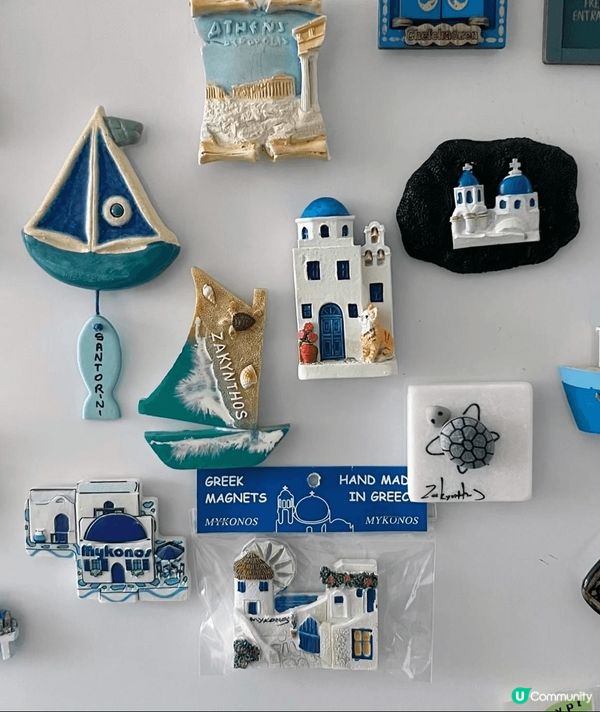 之前旅遊一般每個城市會買一個冰箱貼作為紀念，