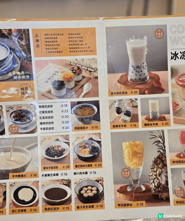 顺良唯信順德雙皮奶, 非遺正宗陳村粉, 今次點咗: 特色炒陳...