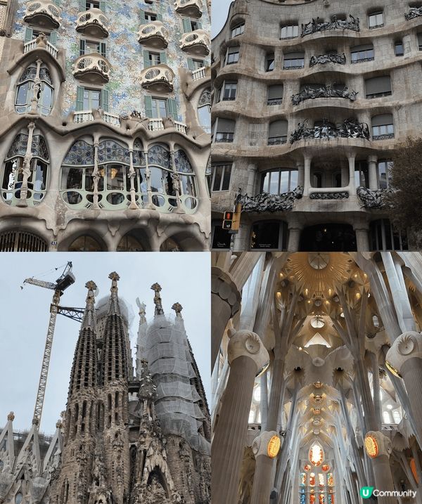 去到巴塞隆拿當然要去當地好出名嘅建築物到此一遊啦！ 再食埋出...