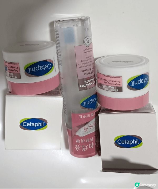我用過Cetaphil 爽膚水，晚霜及日霜改善皮膚乾燥、泛紅...