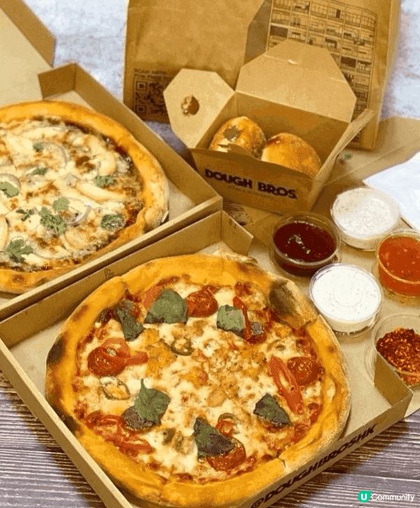 Dough Bros Pizza & Doughnuts主打...