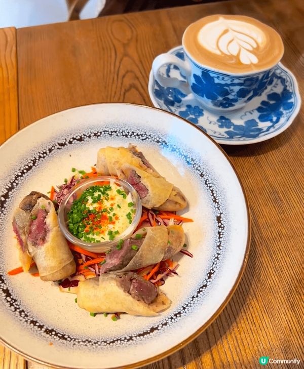 London-烤蒜蓉麵包，太鬆軟我好鐘意