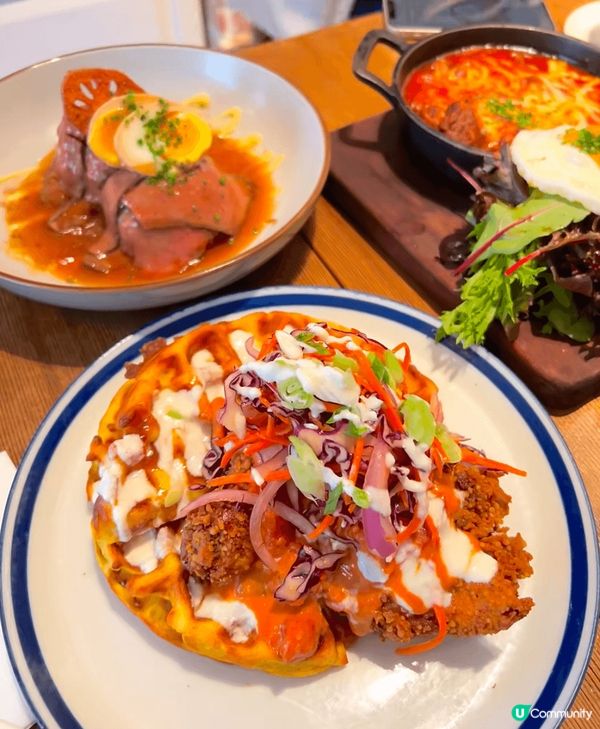 London-烤蒜蓉麵包，太鬆軟我好鐘意