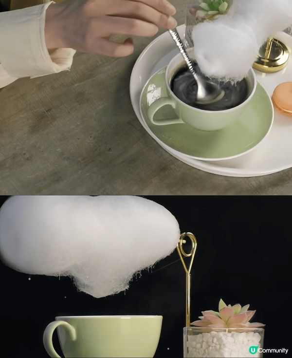 一直以為夢幻的雲朵咖啡只能在網上看到🥺