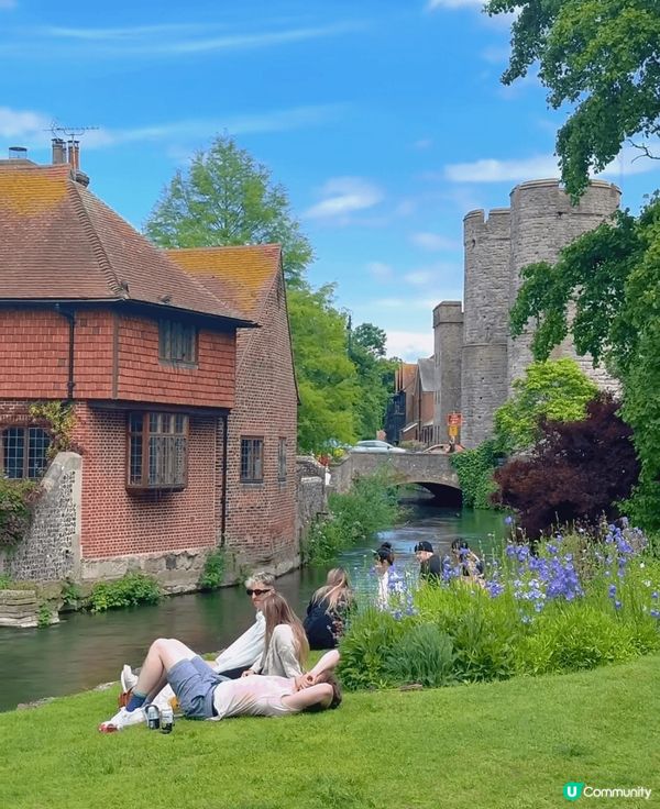 莫奈花園現實版！🎨 坎特伯雷打卡📸