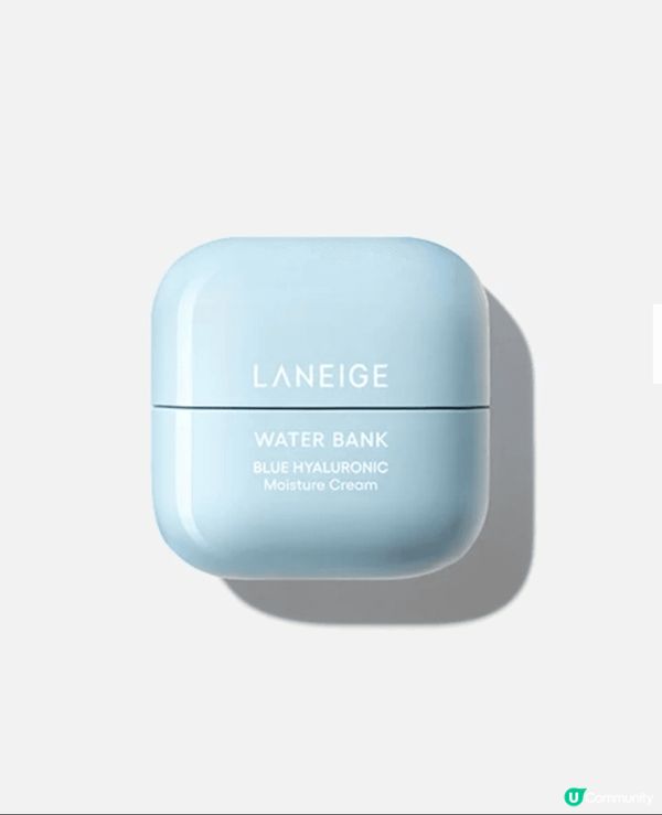 Laneige水庫補濕微質酸乳霜。因為這款護膚品成分天然，選...