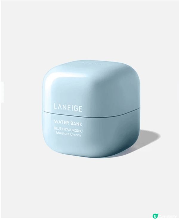 Laneige水庫補濕微質酸乳霜。因為這款護膚品成分天然，選...