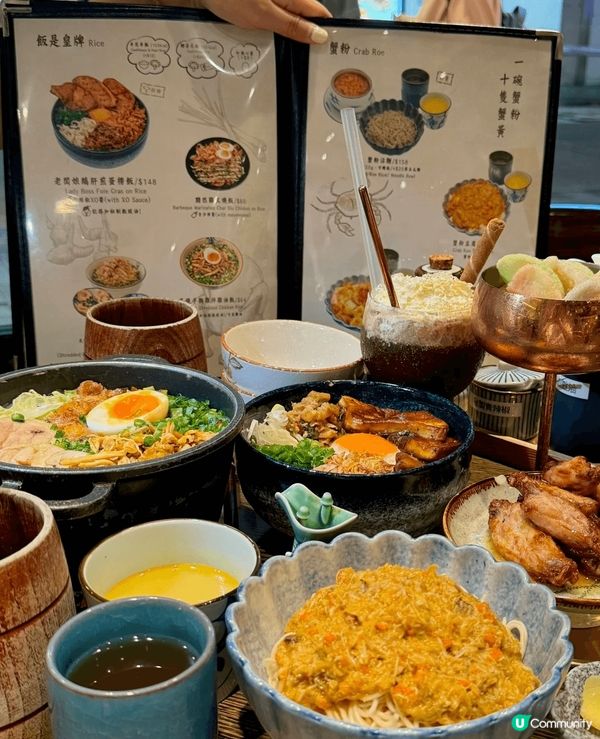 鐘意鵝肝飯和蟹黃撈面的千祈咪錯過！