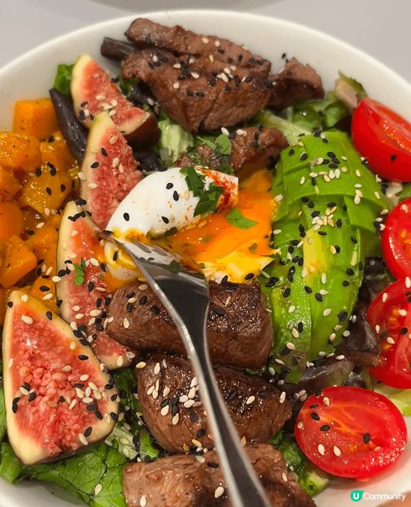 煎牛扒🤤！七分熟啱啱好，超正！😋