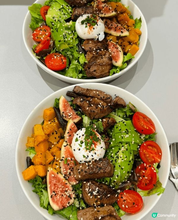 煎牛扒🤤！七分熟啱啱好，超正！😋