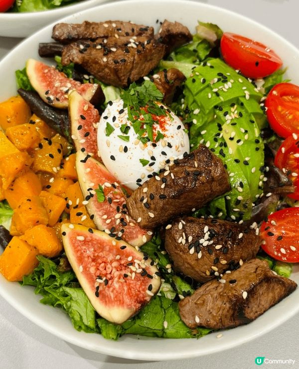 煎牛扒🤤！七分熟啱啱好，超正！😋