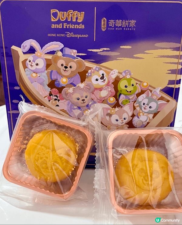 香港迪士尼樂園推出全新中秋節主題禮盒，Duffy與好友中秋節...