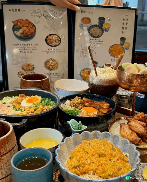 鐘意鵝肝飯和蟹黃撈面的千祈別錯過！
