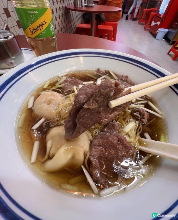 🍜老字號麵店⛳插旗尖沙咀🥢雲吞仔🥟 #打卡好去處