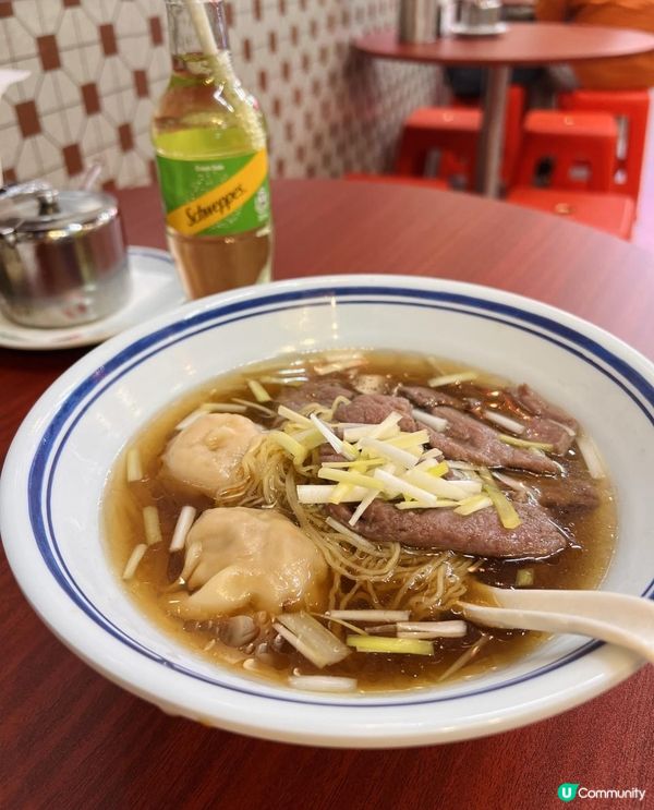 🍜老字號麵店⛳插旗尖沙咀🥢雲吞仔🥟 #打卡好去處