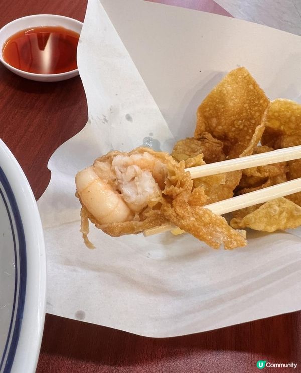 🍜老字號麵店⛳插旗尖沙咀🥢雲吞仔🥟 #打卡好去處