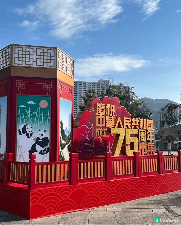 沙田新開市集，好多人，有各地美食，有攤位，值得去行下，在沙田...