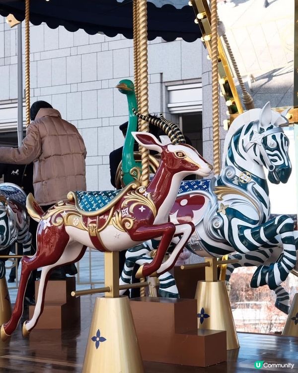 橫濱藝術旋轉木馬🎠打卡啦！🤩