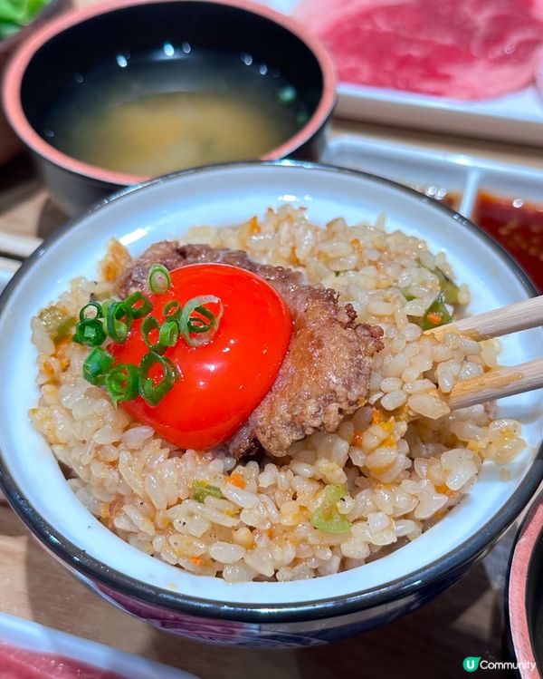 🦀和牛配蟹黃拌飯🤤