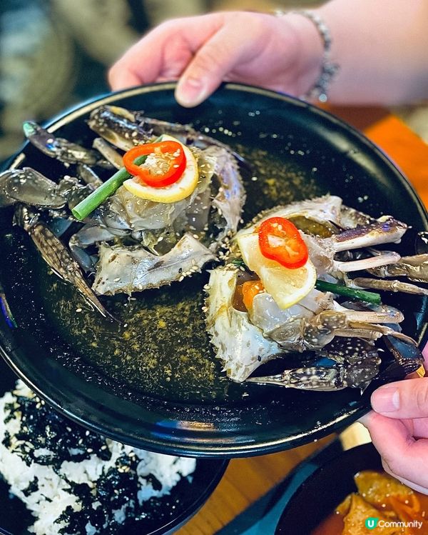 大癲🤩 任食爆膏醬油蟹🦀️