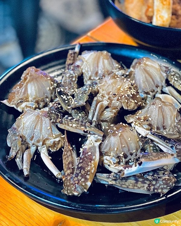 大癲🤩 任食爆膏醬油蟹🦀️