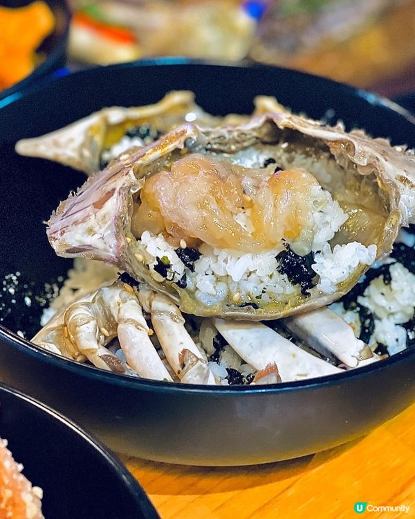 大癲🤩 任食爆膏醬油蟹🦀️