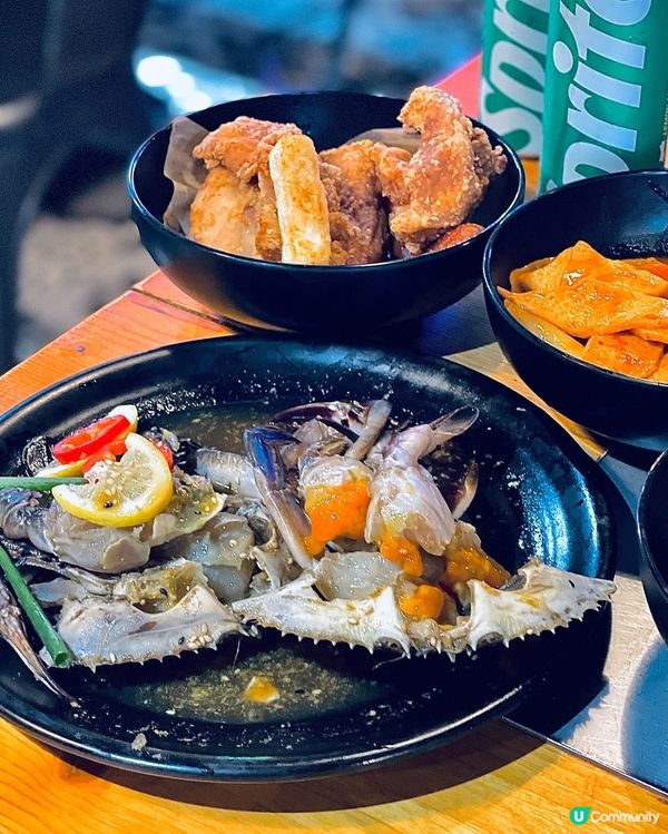 大癲🤩 任食爆膏醬油蟹🦀️