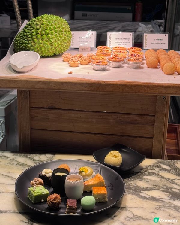 火山榴槤下午茶🤤！榴槤控衝呀！榴槤火鍋竟然唔伏😝