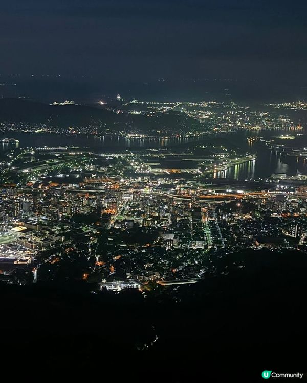 皿倉山夜景 ✨ 北九州必去！