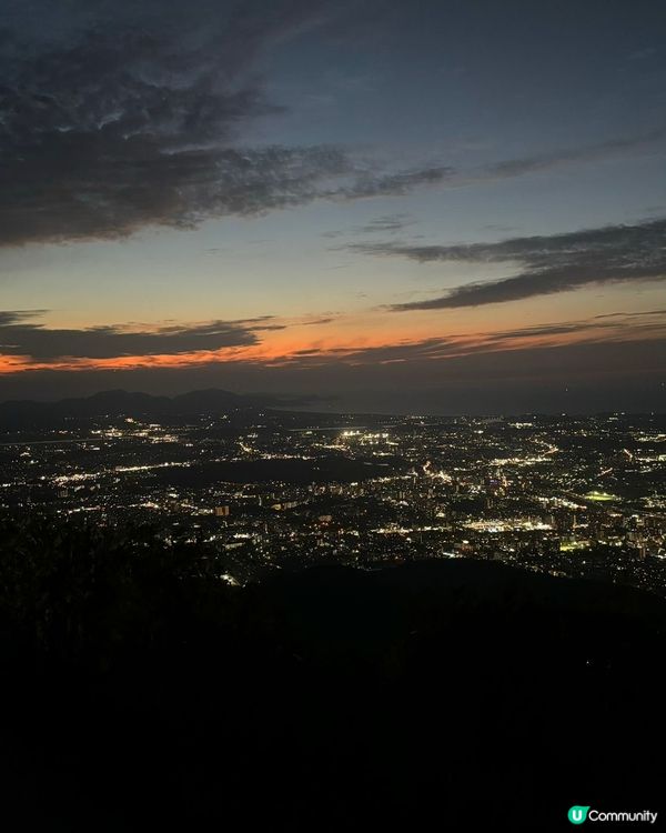 皿倉山夜景 ✨ 北九州必去！