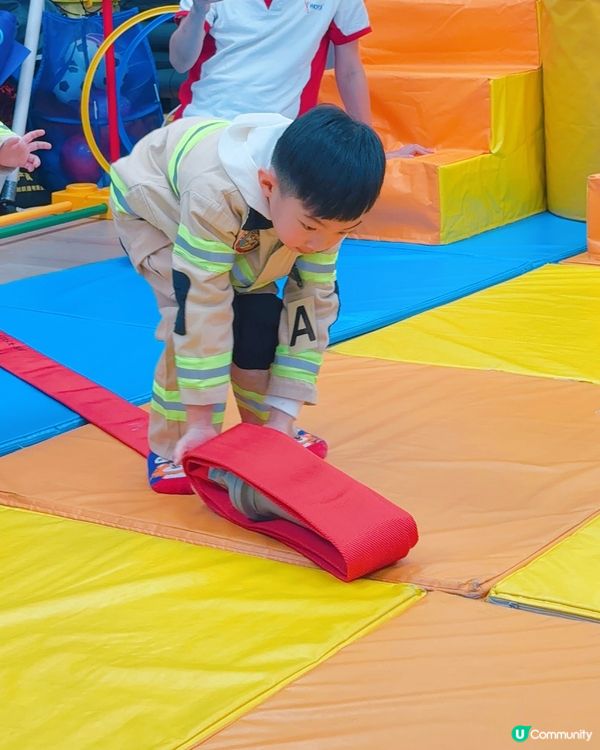 🔥消防小隊長體驗，超正！💪