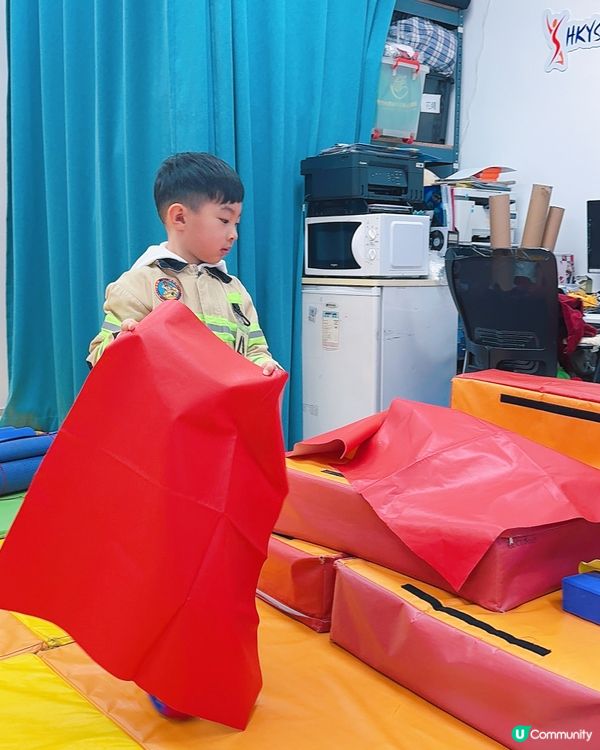 🔥消防小隊長體驗，超正！💪