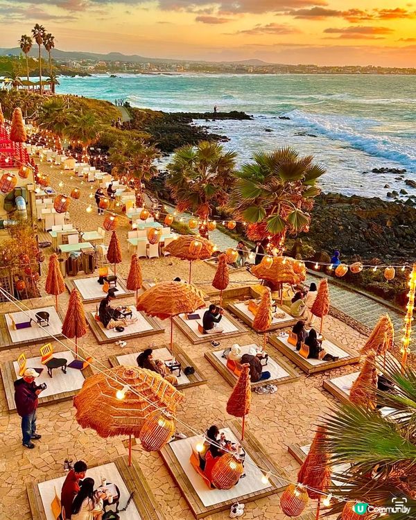 ## 濟州島落日咖啡☕️🌅  
## 人生必去打卡位📸