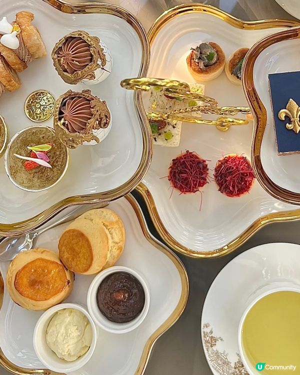 下午茶嘆法式浪漫 🌹☕️