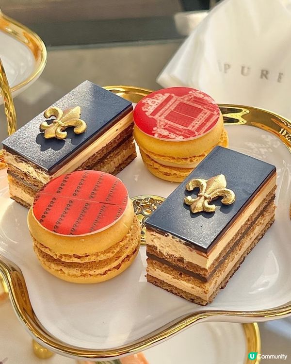 下午茶嘆法式浪漫 🌹☕️