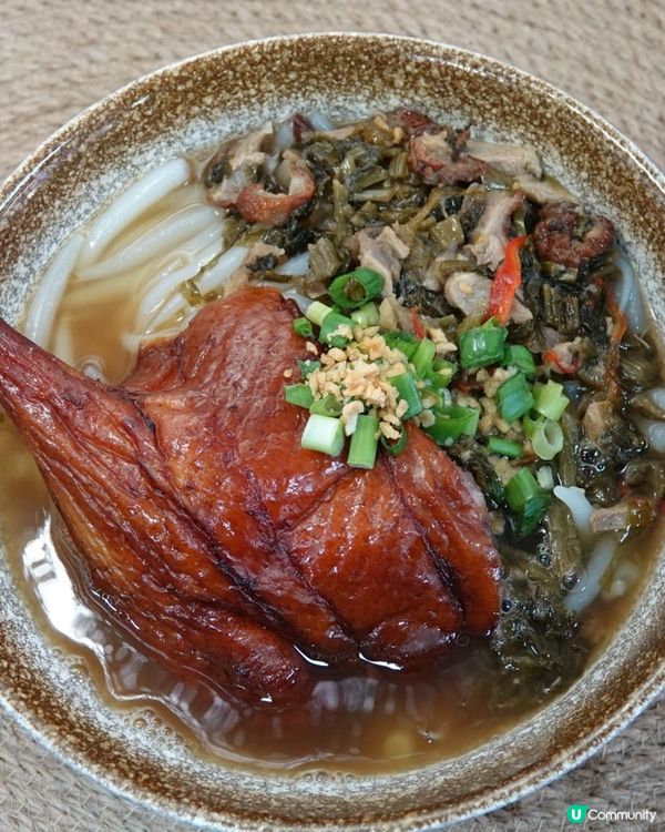 #港式美食霸氣鴨髀拼火鴨絲,今日仲有隱藏餐單.香菇豬軟骨飯👍🏻