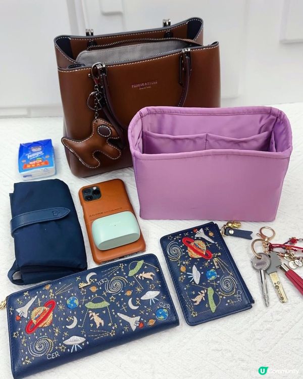 女生大愛 ♥ 多袋收納 ♥ 設計精緻►XYJG包包內膽包