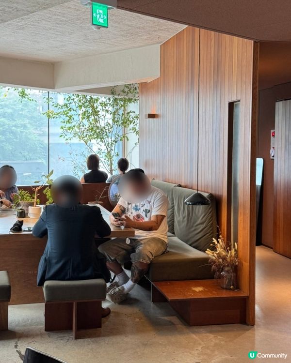 🇰🇷江南狎鷗亭🌿木系韓風咖啡廳☕️人氣拉花拿鐵+蜂蜜法包勁邪惡😈