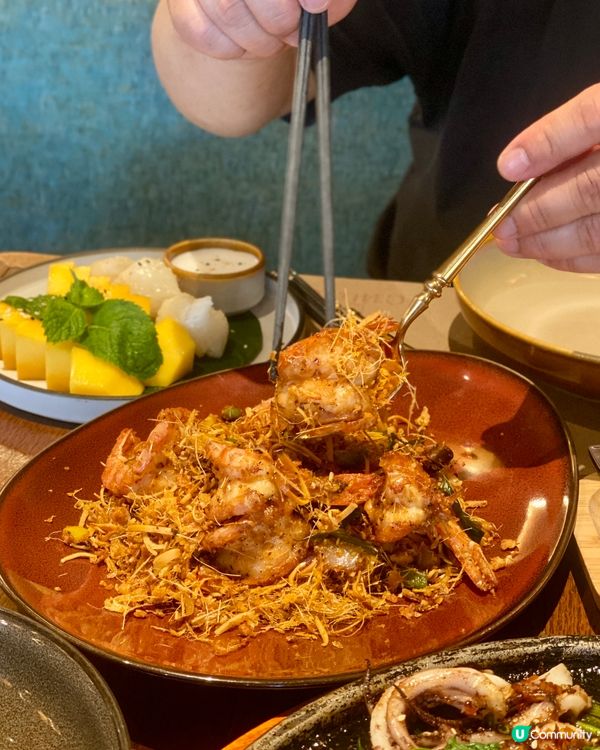 ✨深圳🇨🇳-⚠️💬這樣的泰菜怎能不試⁉️💢竟酸甜蝦多士好..⁉️📣