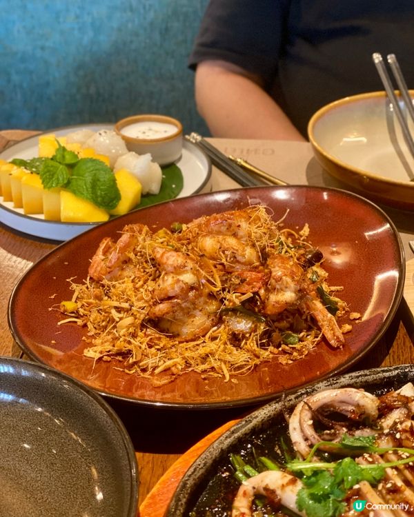 ✨深圳🇨🇳-⚠️💬這樣的泰菜怎能不試⁉️💢竟酸甜蝦多士好..⁉️📣