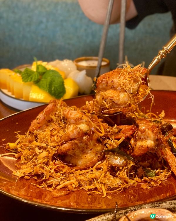 ✨深圳🇨🇳-⚠️💬這樣的泰菜怎能不試⁉️💢竟酸甜蝦多士好..⁉️📣