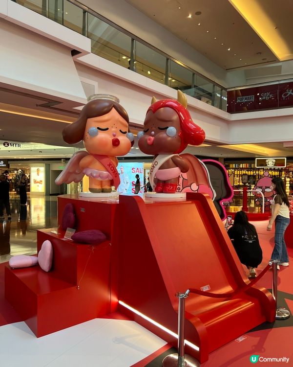 Crybaby 登陸九龍塘又一城😍🥹巨型藝術裝置打卡滿分！
