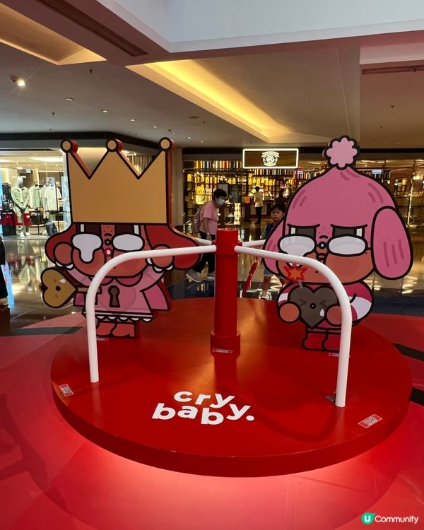 Crybaby 登陸九龍塘又一城😍🥹巨型藝術裝置打卡滿分！