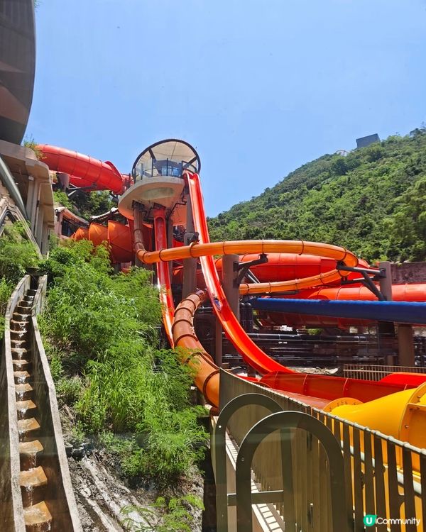 海洋公園水上樂園，玩到唔捨得走🤩